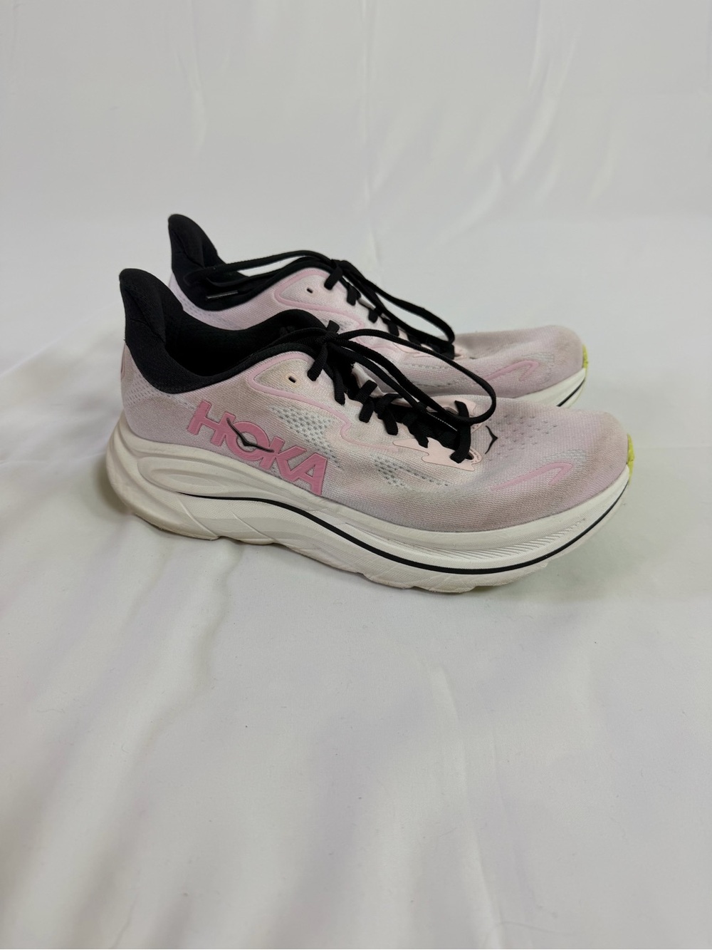Hoka Clifton 10 Sneakers, size 10B. Some staining, see pictures.